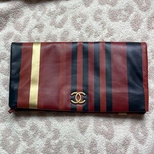 Chanel Multicolor Greek Clutch -$1800